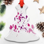 Blot-01  Christmas Tree Ornament (Two Sides) Front