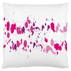 Blot-01  Large Cushion Case (one Side) by nateshop