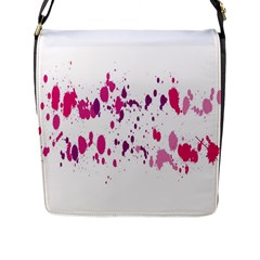 Blot-01  Flap Closure Messenger Bag (l) by nateshop