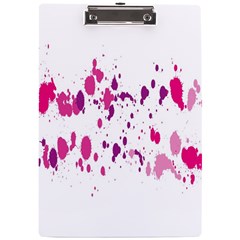 Blot-01  A4 Acrylic Clipboard by nateshop