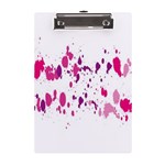 Blot-01  A5 Acrylic Clipboard Front