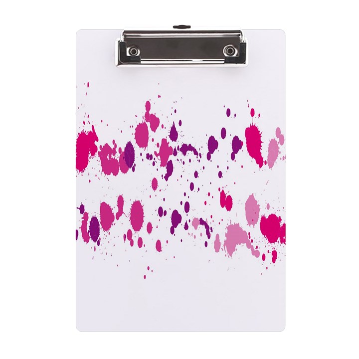 Blot-01  A5 Acrylic Clipboard