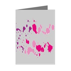 Blot-02 Mini Greeting Card by nateshop