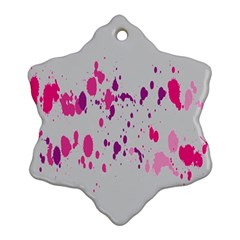 Blot-02 Ornament (snowflake) by nateshop