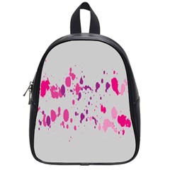 Blot-02 School Bag (small) by nateshop