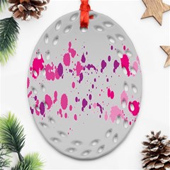 Blot-02 Ornament (oval Filigree) by nateshop