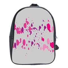 Blot-02 School Bag (xl) by nateshop