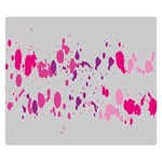 Blot-02 Two Sides Premium Plush Fleece Blanket (Small) 50 x40  Blanket Back