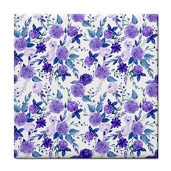 Violet-01 Tile Coaster