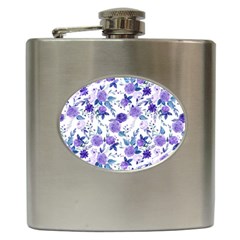 Violet-01 Hip Flask (6 Oz) by nateshop