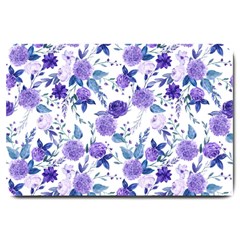 Violet-01 Large Doormat by nateshop