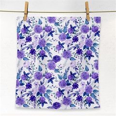 Violet-01 Face Towel by nateshop