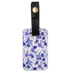 Violet-01 Luggage Tag (one side)