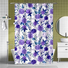 Violet-01 Shower Curtain 48  x 72  (Small) 