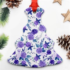 Violet-01 Christmas Tree Ornament (two Sides)