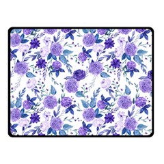 Violet-01 Two Sides Fleece Blanket (Small)