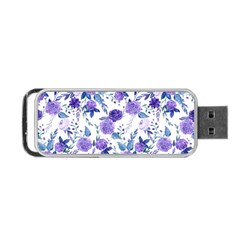 Violet-01 Portable Usb Flash (two Sides) by nateshop