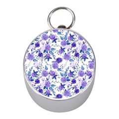 Violet-01 Mini Silver Compasses