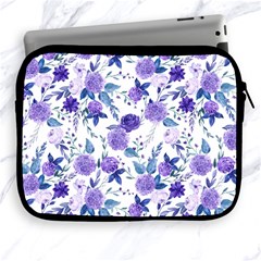 Violet-01 Apple Ipad 2/3/4 Zipper Cases by nateshop