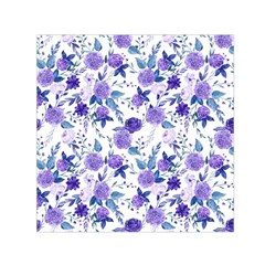 Violet-01 Square Satin Scarf (30  x 30 )