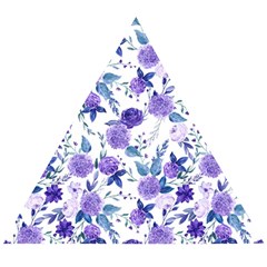 Violet-01 Wooden Puzzle Triangle by nateshop