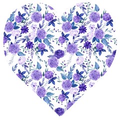 Violet-01 Wooden Puzzle Heart by nateshop