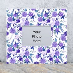 Violet-01 White Wall Photo Frame 5  X 7  by nateshop