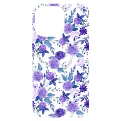 Violet-01 iPhone 14 Pro Max Black UV Print Case