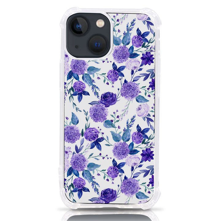 Violet-01 iPhone 13 mini TPU UV Print Case