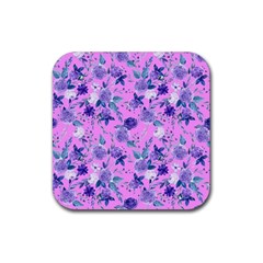 Violet-02 Rubber Coaster (square) by nateshop