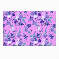 Violet-02 Postcards 5  X 7  (pkg Of 10) by nateshop