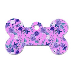 Violet-02 Dog Tag Bone (two Sides)