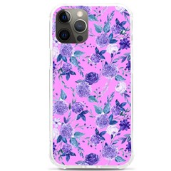 Violet-02 Iphone 12 Pro Max Tpu Uv Print Case by nateshop