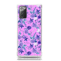 Violet-02 Samsung Galaxy Note 20 Tpu Uv Case by nateshop