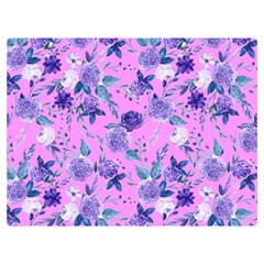 Violet-02 Two Sides Premium Plush Fleece Blanket (extra Small) by nateshop