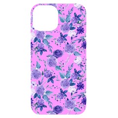 Violet-02 Iphone 14 Black Uv Print Case by nateshop