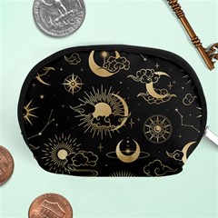 Asian Seamless Pattern With Clouds Moon Sun Stars Vector Collection Oriental Chinese Japanese Korean Accessory Pouch (medium) by pakminggu