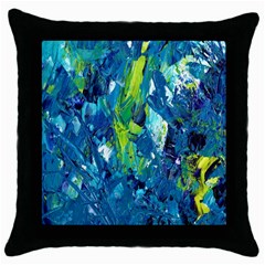 Painting-01 Throw Pillow Case (black) by nateshop