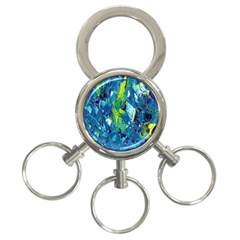 Painting-01 3-Ring Key Chain