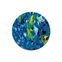 Painting-01 Rubber Coaster (Round)