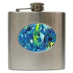 Painting-01 Hip Flask (6 oz)