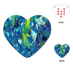 Painting-01 Playing Cards Single Design (heart) by nateshop