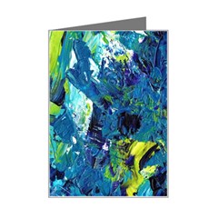 Painting-01 Mini Greeting Card by nateshop