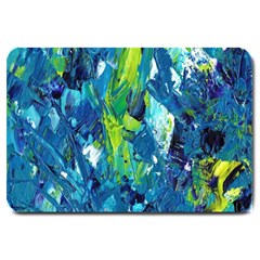 Painting-01 Large Doormat by nateshop