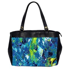 Painting-01 Oversize Office Handbag (2 Sides)