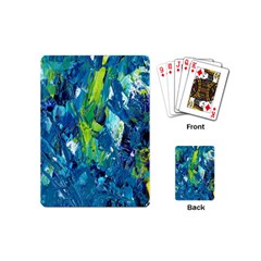 Painting-01 Playing Cards Single Design (mini) by nateshop