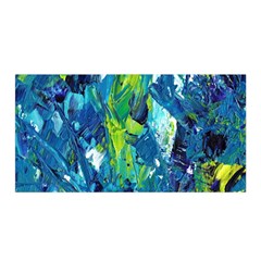 Painting-01 Satin Wrap 35  x 70 