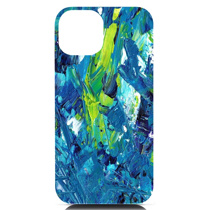 Painting-01 iPhone 14 Black UV Print Case