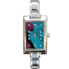 Plumage Rectangle Italian Charm Watch by nateshop