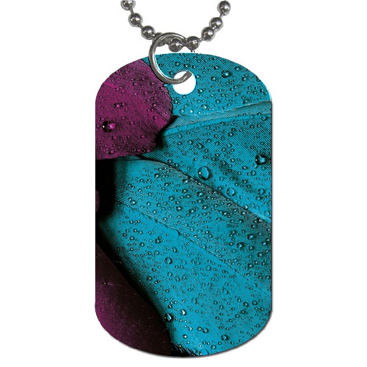 Plumage Dog Tag (One Side)